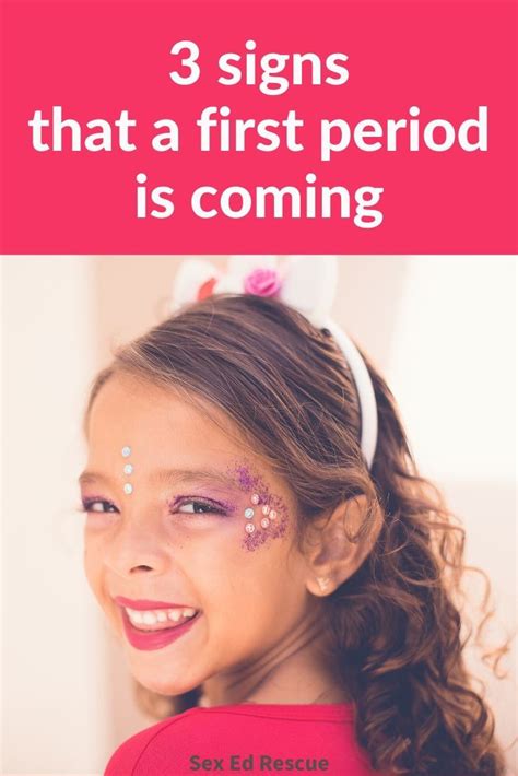 3 Signs Your Daughter Is About To Start Her Period In 2020 First