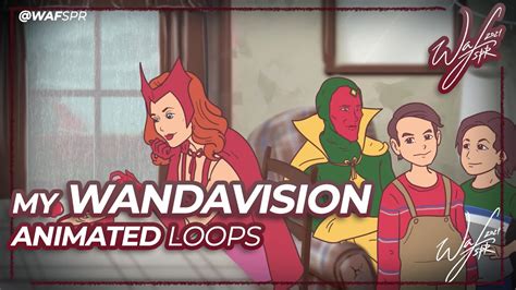 Wandavision Animated Loops Wafspr Youtube