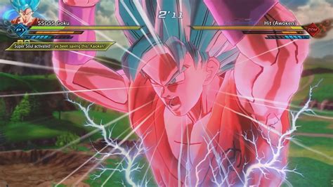 Super Saiyan Blue Goku Kaioken X10 Moveset Gameplay Dragon Ball