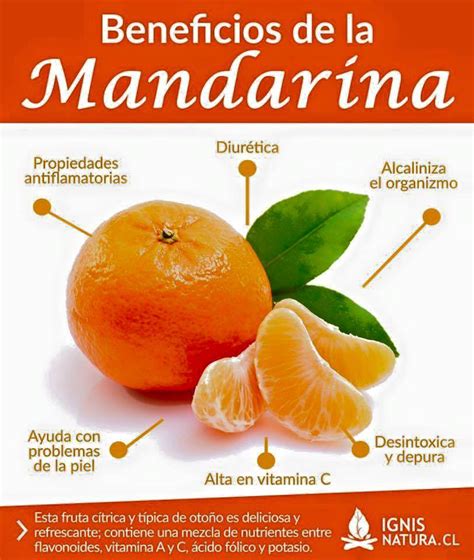 6 Beneficios De La Mandarina