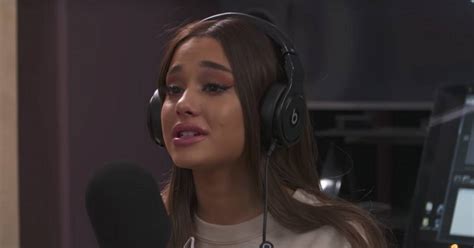 Ariana Grande Tears Up Over The Manchester Terror Attacks While Explaining Song “get Well Soon