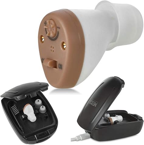 Hearing Amplifier For Seniors And Adults Rechargeable Cic Complete In