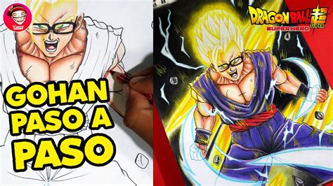 Como Dibujar A Gohan Ssj De Dragon Ball Super Super Hero How To Draw