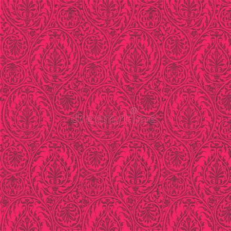 Hot Pink Pattern Wallpaper