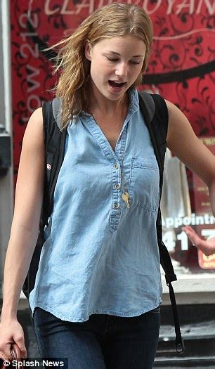 Emily Vancamp Steps Out Make Up Free And Opens Up About Her Packed