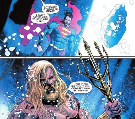 Aquaman S Friendship With Superman Is Officially Over