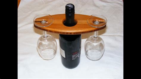 Glass glass holders barrel projects shot glass holder woodworking diy holder wine bottle woodworking projects small wood projects. How to make a wine bottle glass holder - YouTube