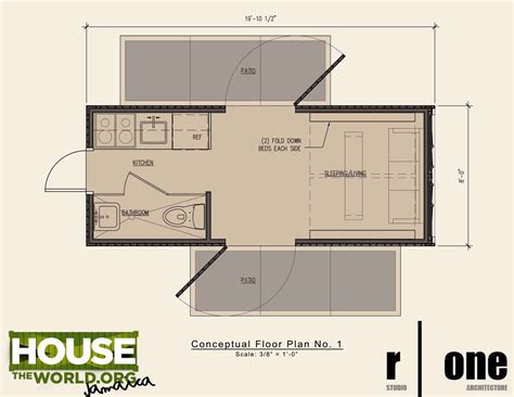 Shipping Container Floor Plan