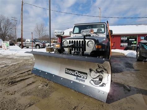 Snowdogg Md75 Snow Plow Wagner Truck Equipment Snowplows Truck