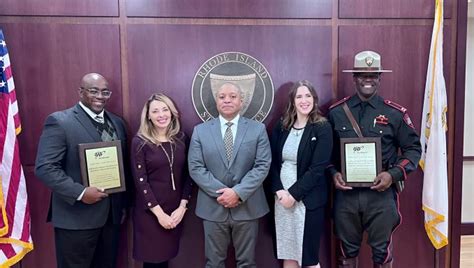 Aaa Honors Rhode Island State Police Leaders For Outstanding Traffic Safety Achievements Lpr News