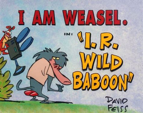 I Am Weasel Ir Baboon Baboon Saturday Morning Cartoons Cartoon