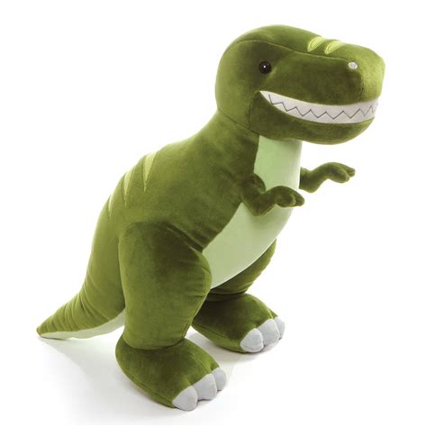Gund Chomper Dinosaur T Rex Stuffed Animal Plush Green 15