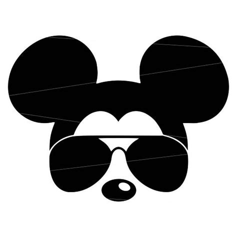 Disney Mickey Mouse Sunglasses Svg An Adorable Svg Is Great For Any
