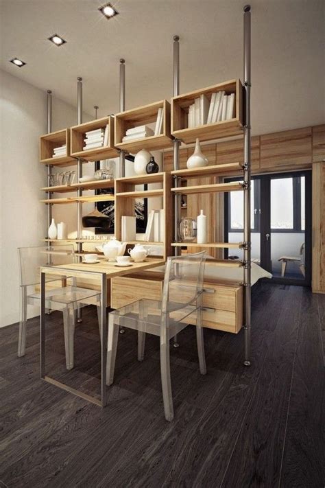 81 Unbelievable Room Dividers And Separators With Selves Design With