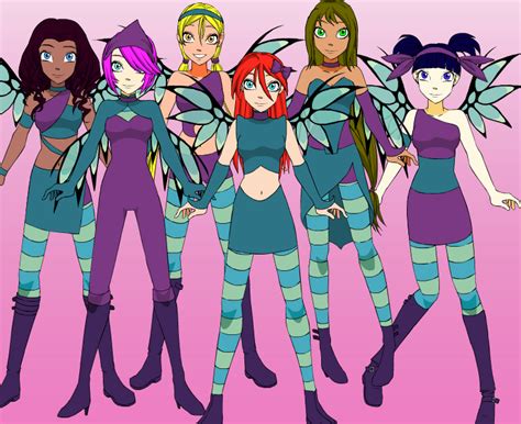 Winx Club Witch Version By Fenixfairy On Deviantart