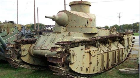 美国早期中型坦克——m1921系列 哔哩哔哩
