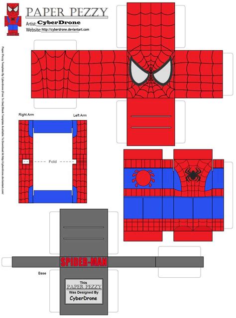 Paper Pezzy Spider Man By Cyberdrone On Deviantart Spiderman