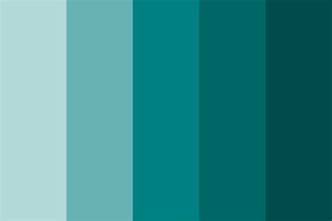 Teal Color Palette La Dukes