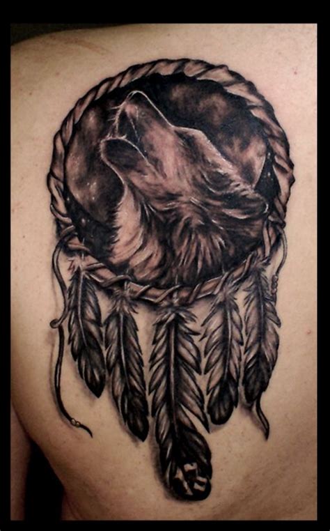 Dream Catcher By ~eminimal On Deviantart Wolf Tattoos Sleeve Tattoos
