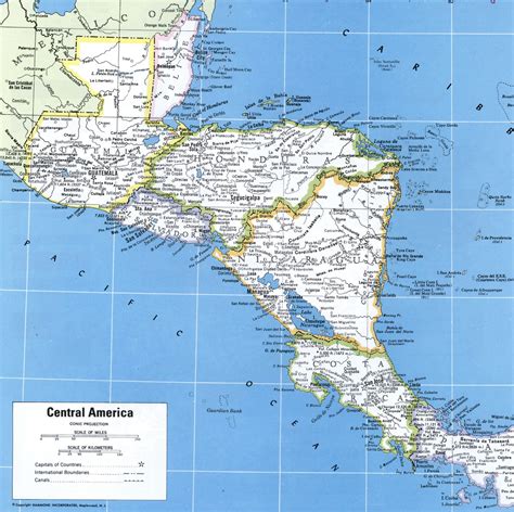 Collection 95 Pictures Map Of United States And Central America