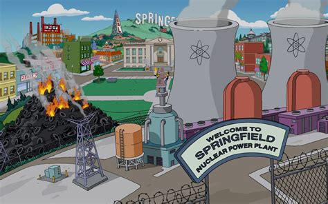 Nuclear The Simpsons Power Plants Springfield Wallpapers Hd Desktop And Mobile Backgrounds