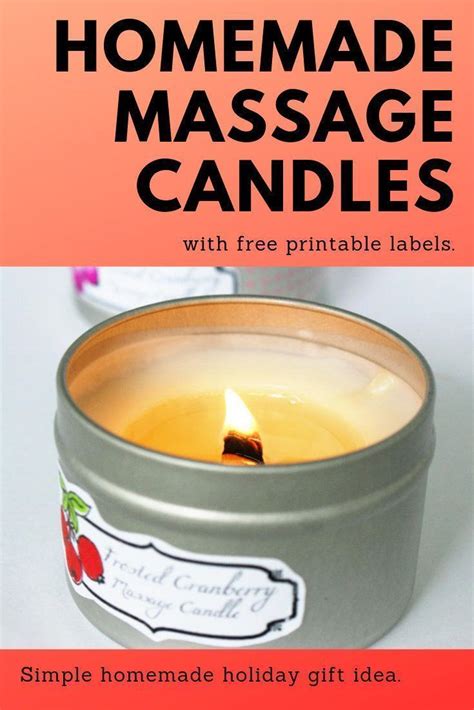 how to make homemade massage candles diy massage candle massage candle recipe massage oil