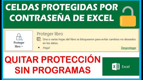 Quitar Restricci N Por Contrase A En Excel Sin Programas Tienes Celdas Bloqueadas En Excel