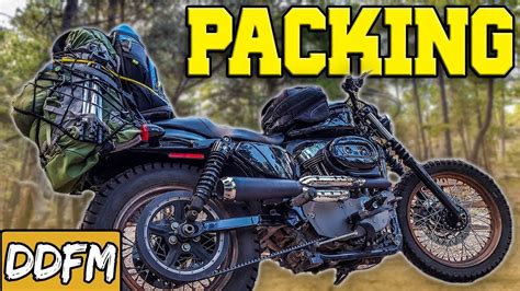 What To Pack For A Motorcycle Camping Trip