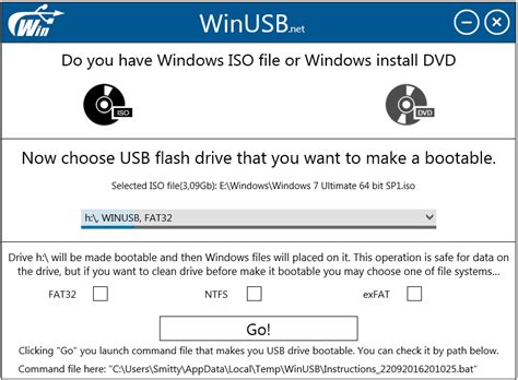 Developer Submission Winusb Create Windows Usb Without Formatting