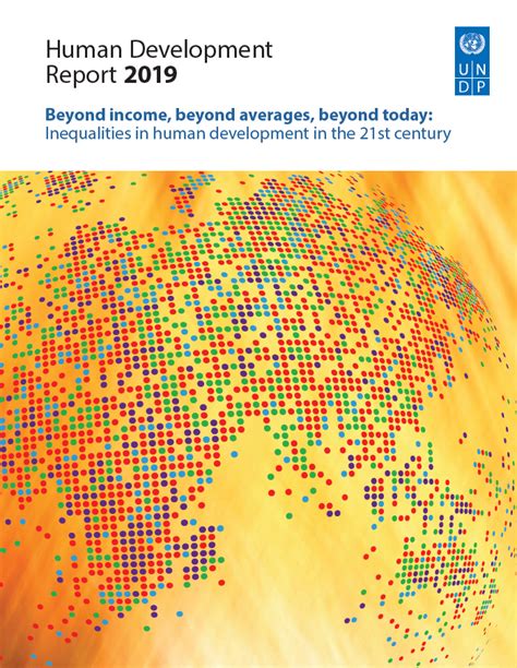 Human Development Report 2019 Beyond Income Beyond Averages Beyond