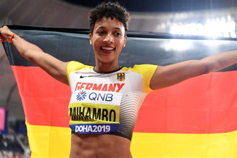 Jun 01, 2021 · bei mihambo stehen 6,68 meter von ihrem bisher einzigen wettkampf in dessau. Weltmeisterin Malaika Mihambo startet beim INDOOR MEETING Karlsruhe 2020 über die 60 Meter ...