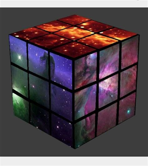 Galaxy Rubik Cube Rubiks Cube Cube Cosmic