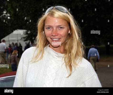 Supermodel Jodie Kidd At The Start Of The Supercars Run In Hyde Park