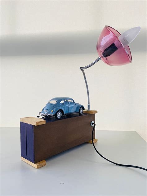 Volkswagen Beetle Kafer Themed Retrobox Table Lamp And Etsy