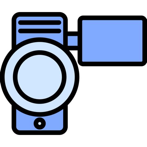 Video Recorder Generic Blue Icon