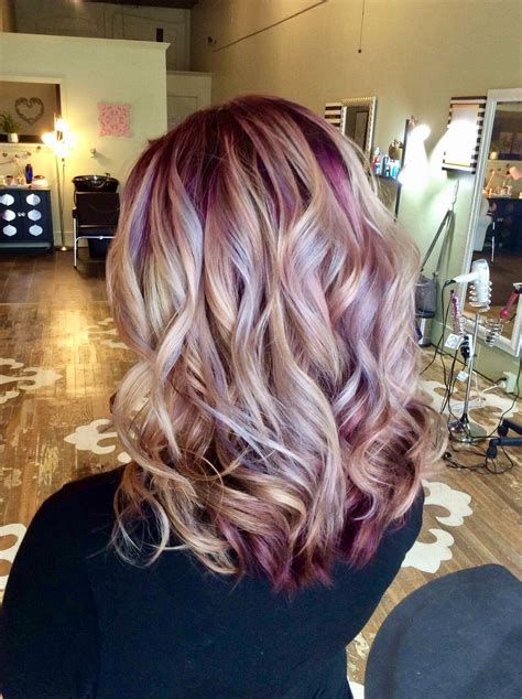 The Best Purple Hair Blonde Highlights 2022 One Safer