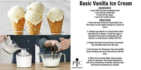 Pin By Berdie Creech On Pampered Chef Ice Cream Maker Recipes Vanilla