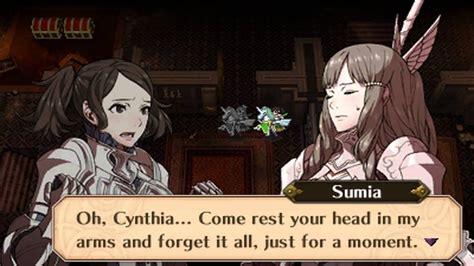 Fire Emblem Awakening Sumia And Cynthia The Future Past 1 Conversation