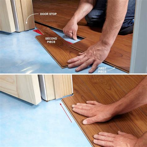 How To Lay Laminate Flooring Against An Uneven Wall Floor Roma