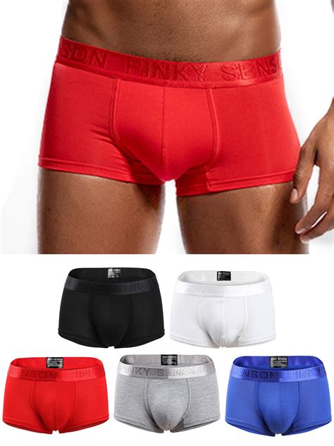 Cvlife Multipack Underwear Mens Micro Modal Pouch Boxer Briefs No Ride