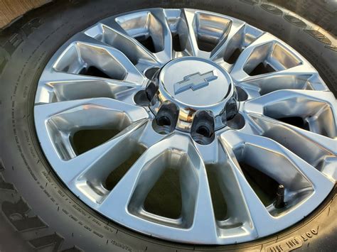 20 Chevy Silverado 2500 High Country Polished 2023 Oem Wheels And