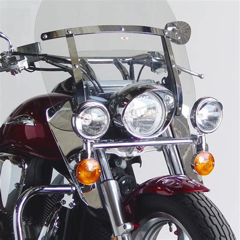 Shop more national cycle replacement. National Cycle 14 3/4 in. Chrome Heavy Duty Windshield ...