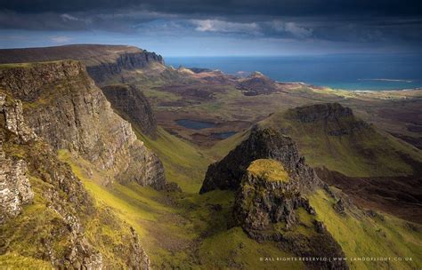 Trotternish Ridge And Staffin Bay On The Isle Of Skye Scotland Land Of