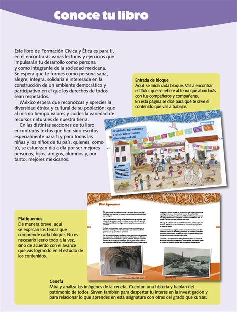 Historia 6 grado bloque 5. Libro Formacion Civica Y Etica Tercer Grado Primaria Pdf ...