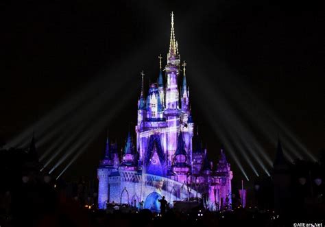 Once Upon A Time Castle Projection Show Magic Kingdom Allearsnet