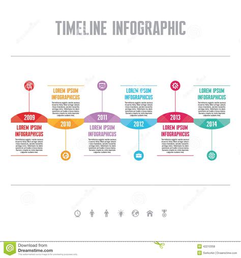 Cool Project Timeline Infographic Template Example Of Narrative