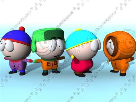 3d Kyle South Park