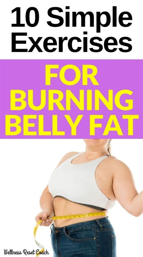 10 Simple Exercises For Burning Belly Fat