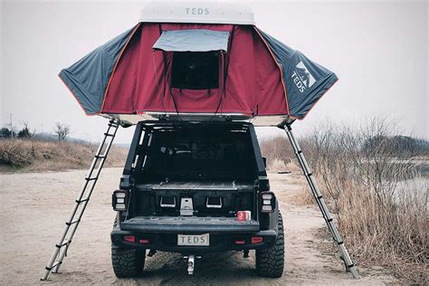 Tedpop Pop Up Hardshell Rooftop Tent Makes Camping On You Cars Rooftop