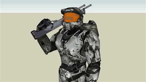 Master Chief Pose 1 3d Warehouse